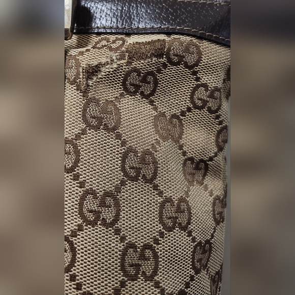 GUCCI GG Monogram Canvas Mini Zip Tote FIXER UPPER - Picture 13 of 14